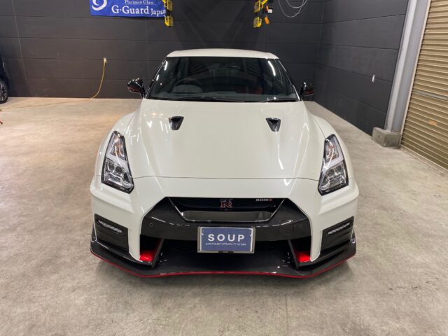 ニッサン R35 GTR nismo 徳島市ボディガラスコーティング