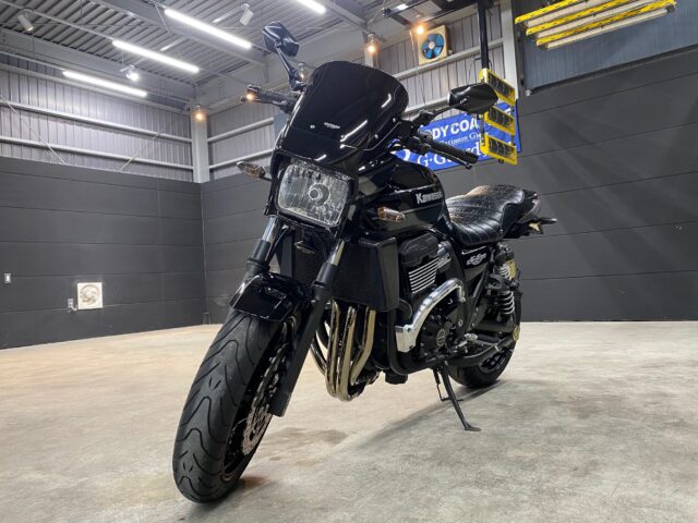 カワサキ ZRX 三好市バイクコーティング