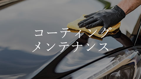 コーティングメンテナンス 料金表