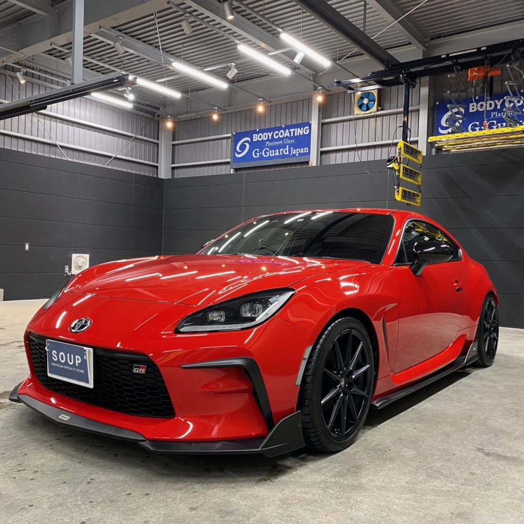 トヨタ ZN8 GR86 板野郡ボディガラスコーティング - 徳島のガラス