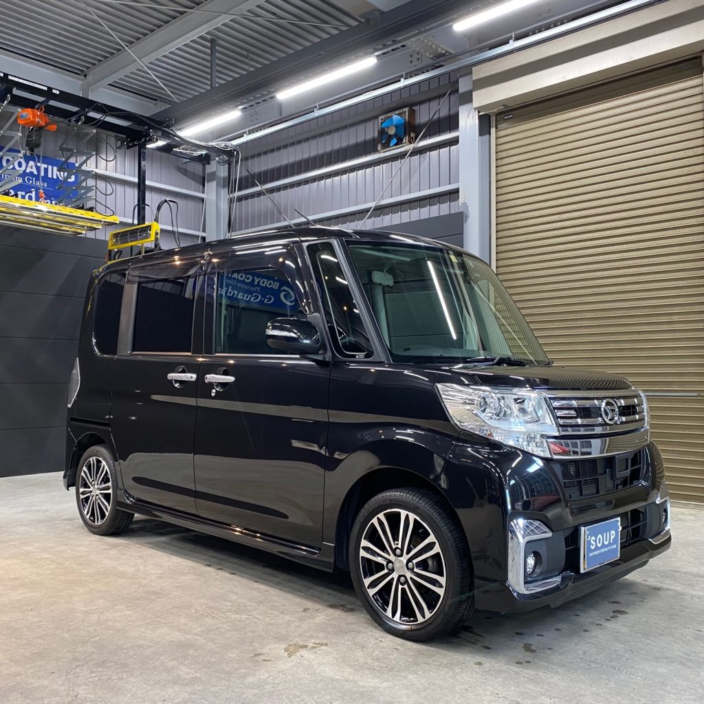 ダイハツ LA600S タントカスタム 三好郡コーティングメンテナンス