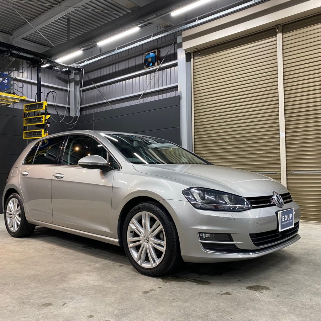 フォルクスワーゲン 5G ゴルフTSI 三好郡ボディガラスコーティング