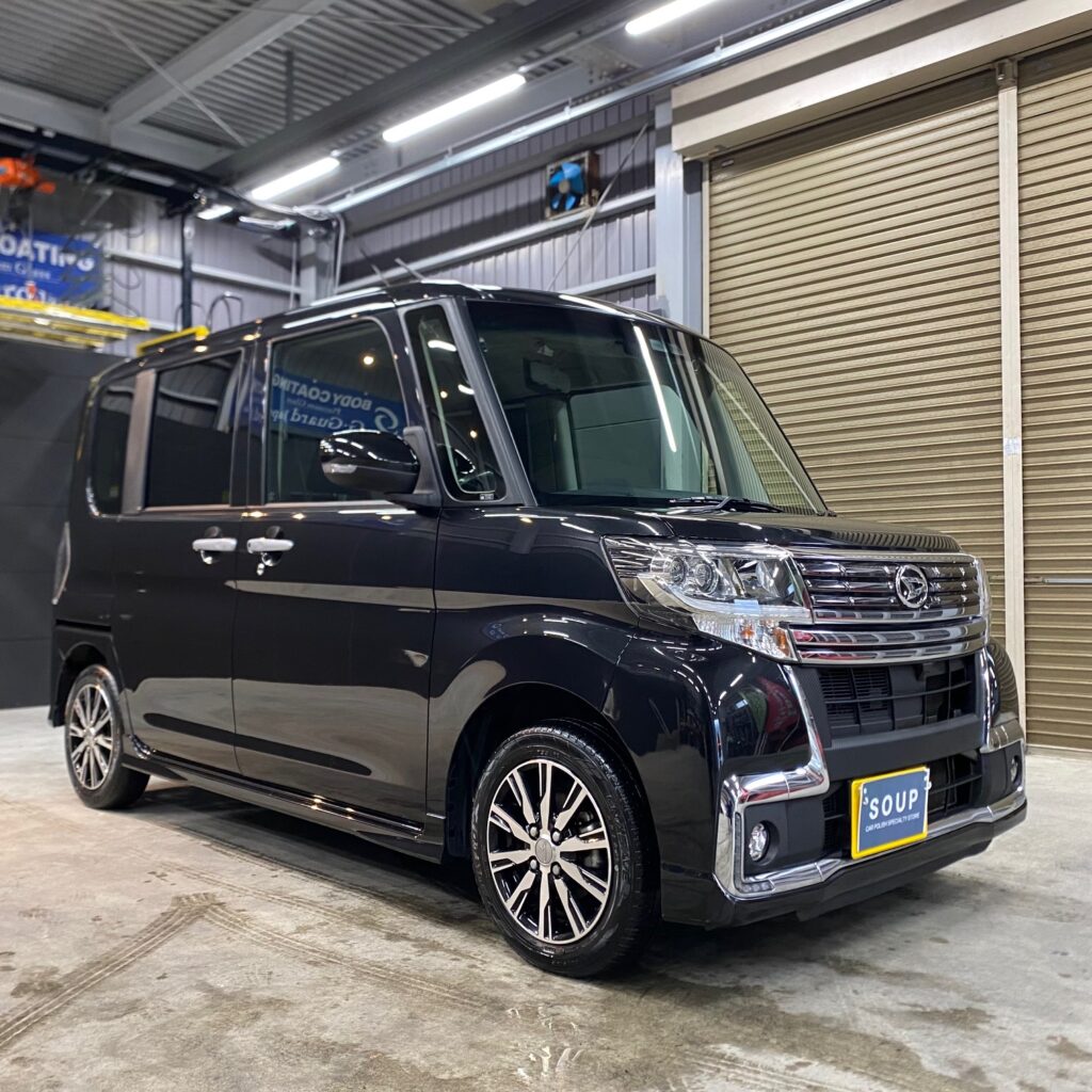 ダイハツ LA600S タントカスタム 三好郡ボディガラスコーティング