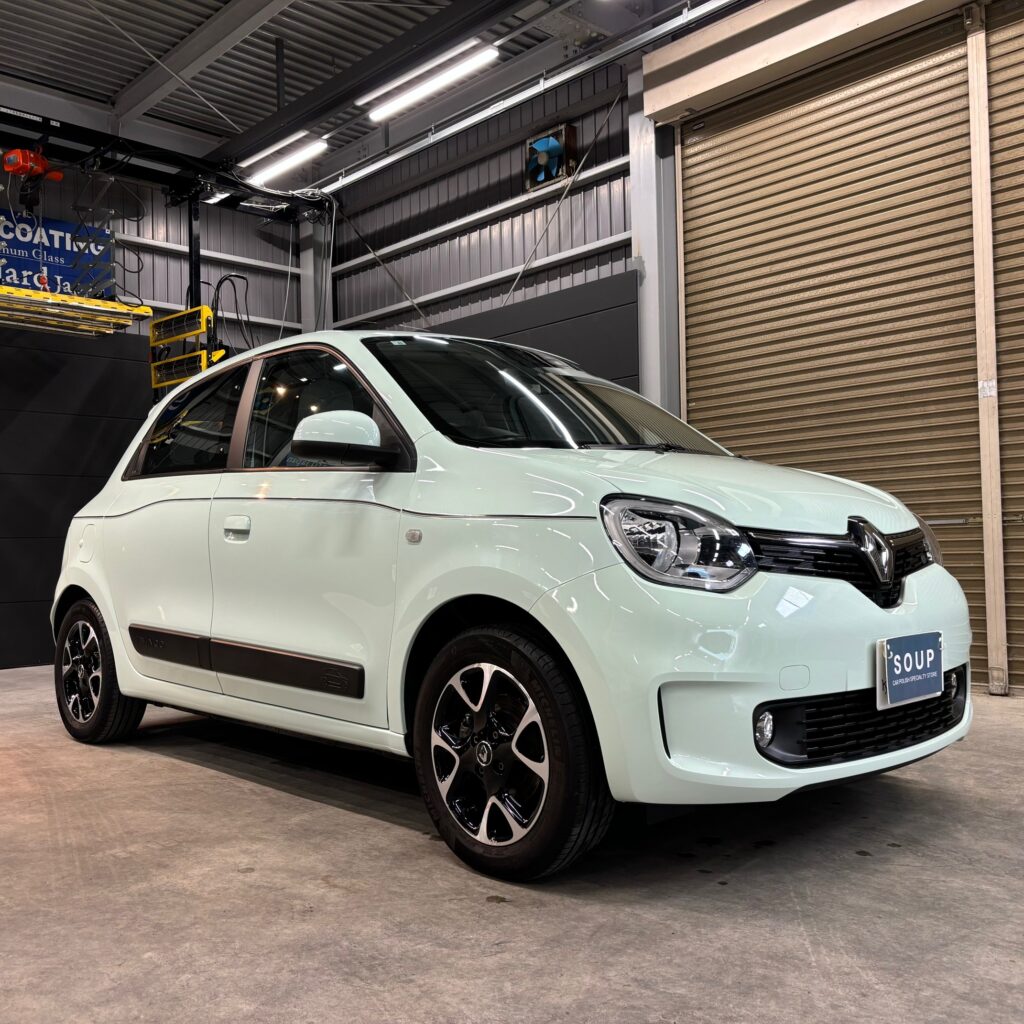 ルノー AHH4B トゥインゴ 三好郡ボディガラスコーティング - 徳島の