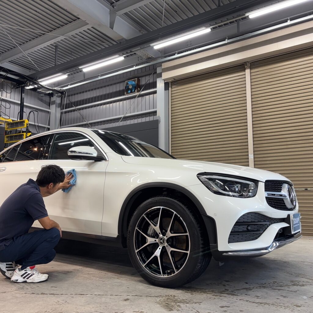 メルセデスベンツ C254 GLC350e 徳島県三好郡コーティングメンテナンス