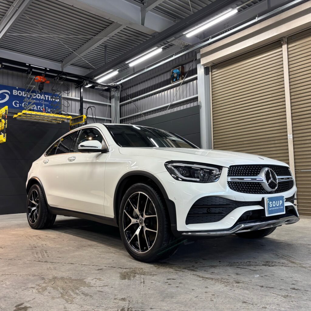 メルセデスベンツ C254 GLC350e 徳島県三好郡コーティングメンテナンス