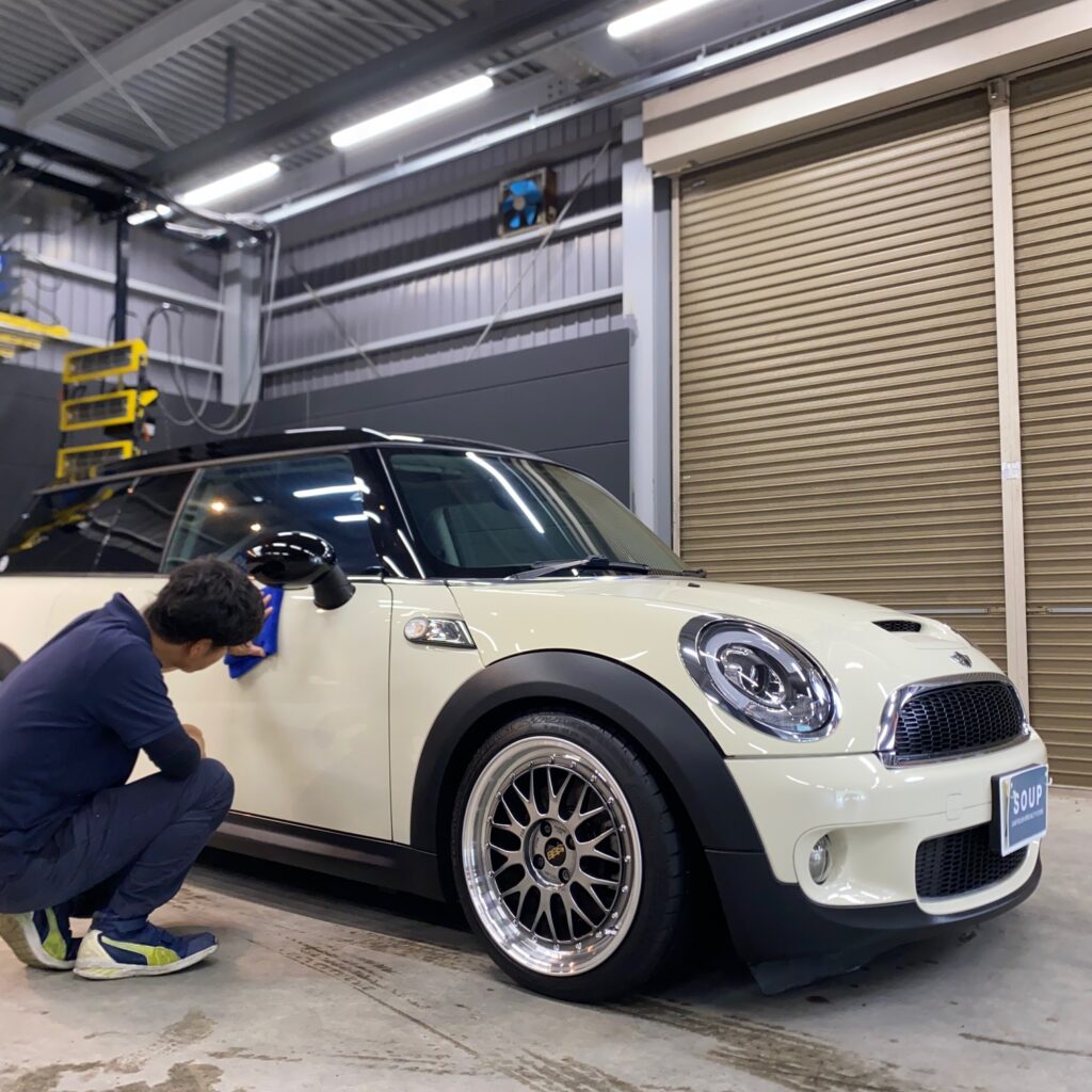 ミニ クーパーS R56 徳島県阿波市コーティングメンテナンス