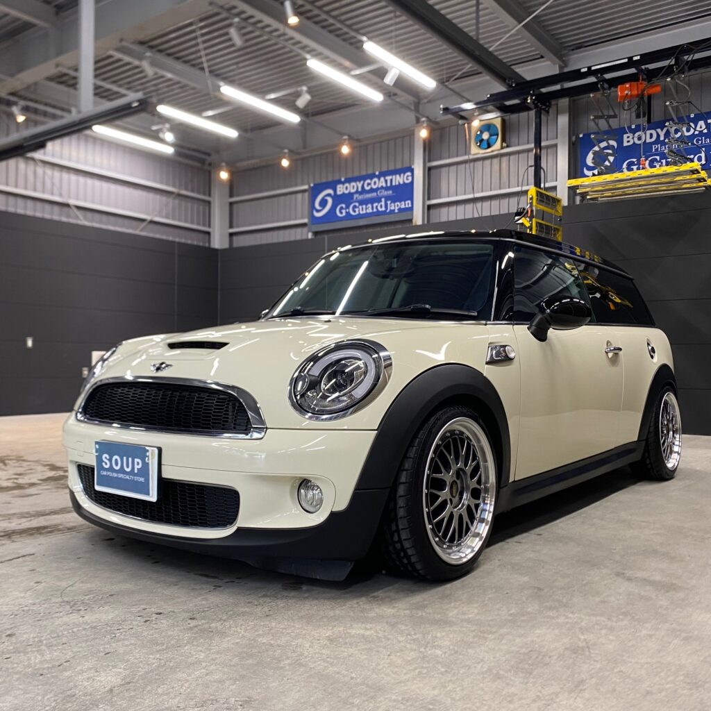 ミニ クーパーS R56 徳島県阿波市コーティングメンテナンス