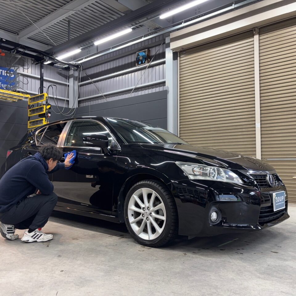 LEXUS ZWA10 CT200h ガラスコーティング