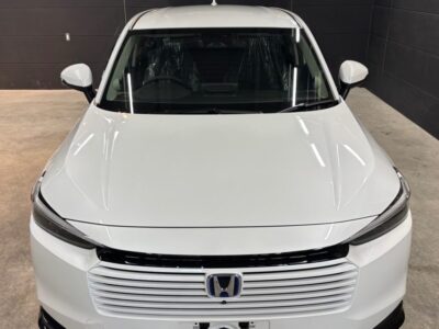 新車ホンダ ヴェゼル （RV5）にSystemX Crystal SSを施工。 徳島県のカーコーティング専門店SOUPによる艶やかで高耐久なセラミックコーティング仕上げ。
