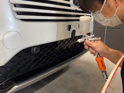 新車ホンダ ヴェゼル （RV5）にSystemX Crystal SSを施工。 徳島県のカーコーティング専門店SOUPによる艶やかで高耐久なセラミックコーティング仕上げ。