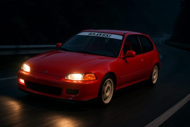 Civic_EG6 - 徳島のガラスコーティング・セラミックコーティング専門店 スープ