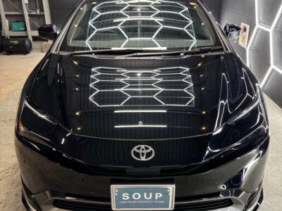 トヨタ MXWH60 プリウス コーティングメンテナンス 6 - 徳島のガラスコーティング・セラミックコーティング専門店 スープ 徳島県三好市のカーコーティング専門店SOUPにて、トヨタ MXWH60 プリウスのコーティングメンテナンスを施工。 定期的なメンテナンスにより、被膜性能を回復させ、艶・撥水・防汚性を高いレベルで維持。