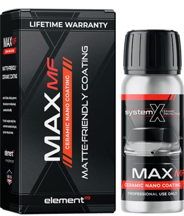 SystemXシリーズ最高峰のMAX MFを丁寧に塗布。厚膜なセラミック層が、デリケートなマット塗装を紫外線や環境ダメージから守り、シルクのような上品な艶を与えます。